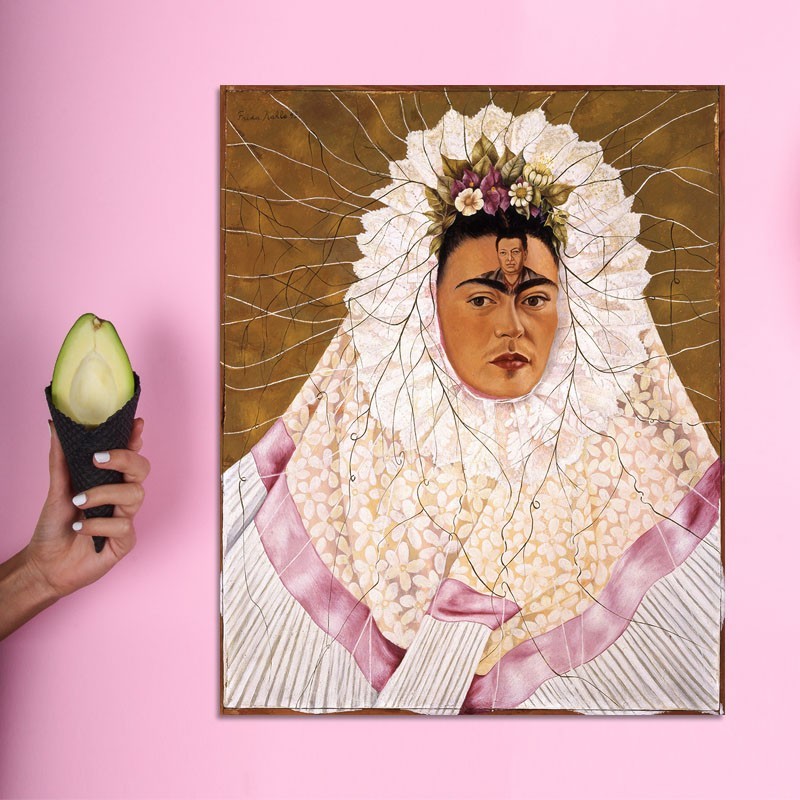 Πίνακας σε καμβά Frida Kahlo - Diego on my mind