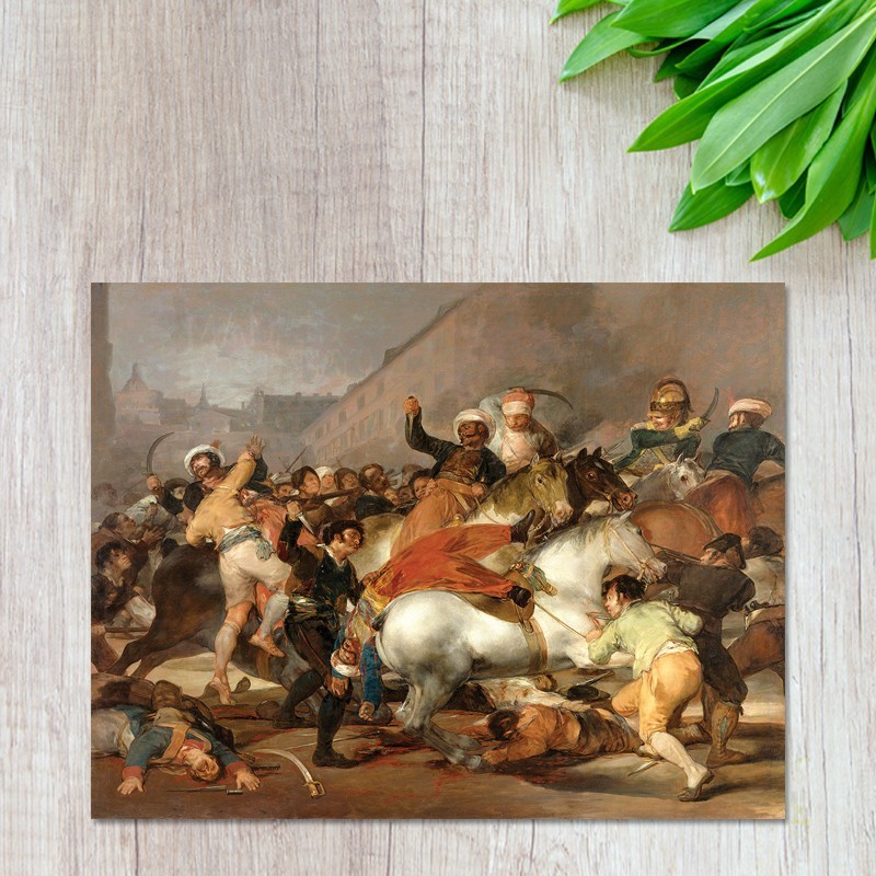 Πίνακας σε καμβά Goya - The Second of May 1808