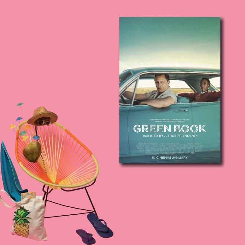 Πίνακας σε καμβά Green Book