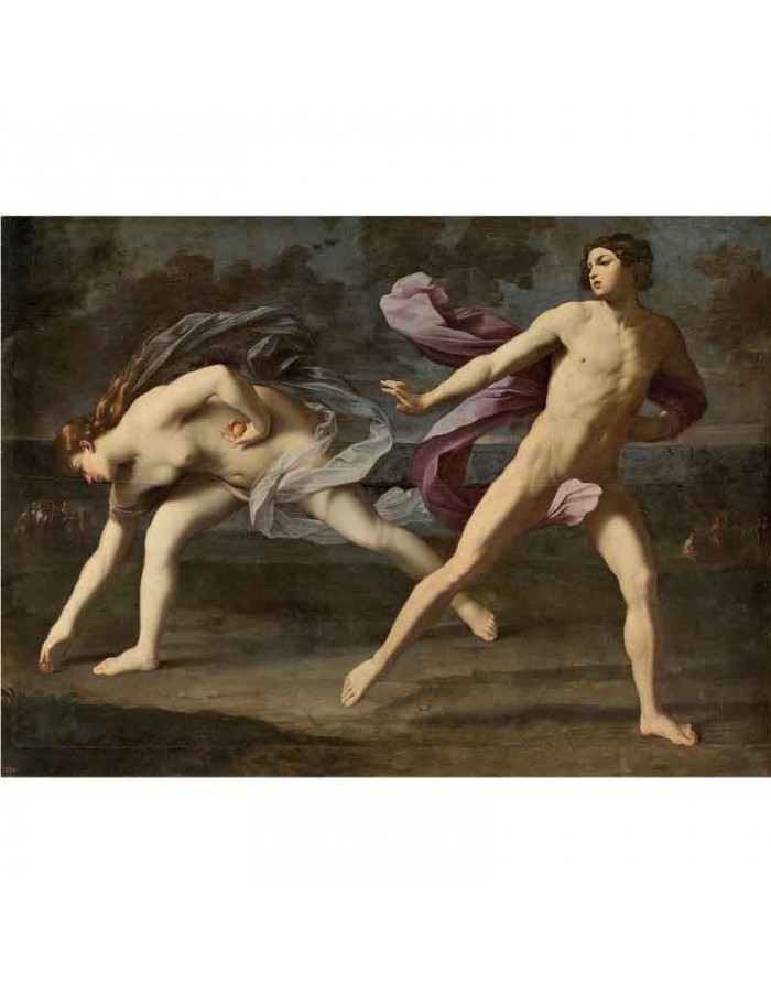 Πίνακας σε καμβά Guido Reni - Hippomenes and Atalanta - 1619