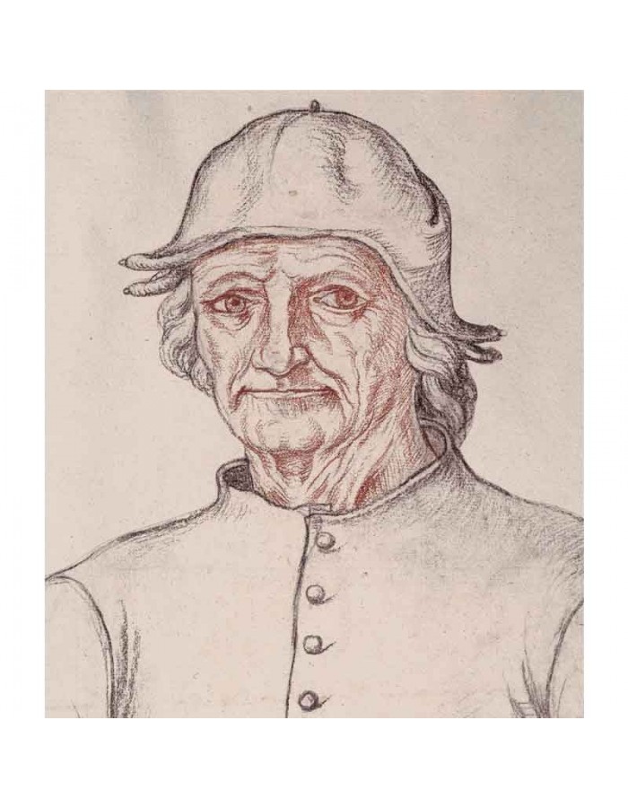 Πίνακας σε καμβά Hieronymus Bosch - Portrait Sketch