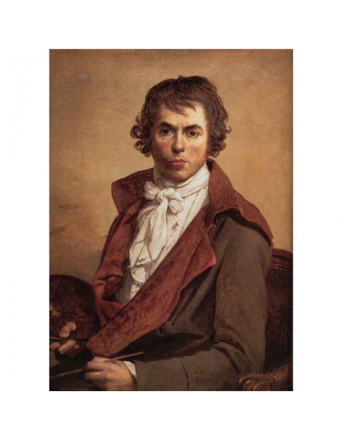 Πίνακας σε καμβά Jacques Louis David - David's Self Portrait