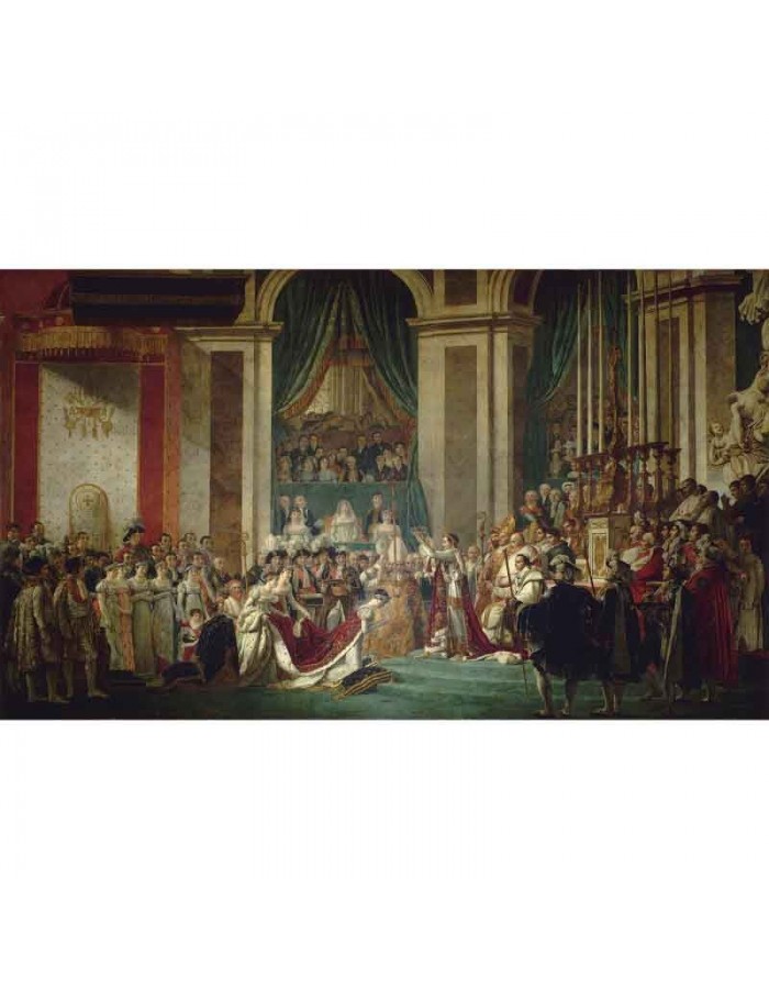 Πίνακας σε καμβά Jacques Louis David - The Coronation of Napoleon - 1806