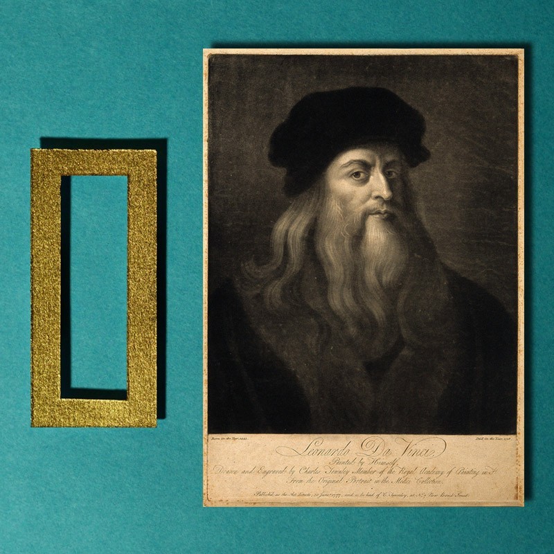 Πίνακας σε καμβά Leonardo da Vinci
