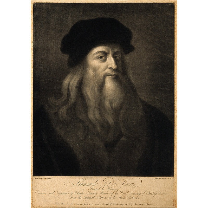 Πίνακας σε καμβά Leonardo da Vinci