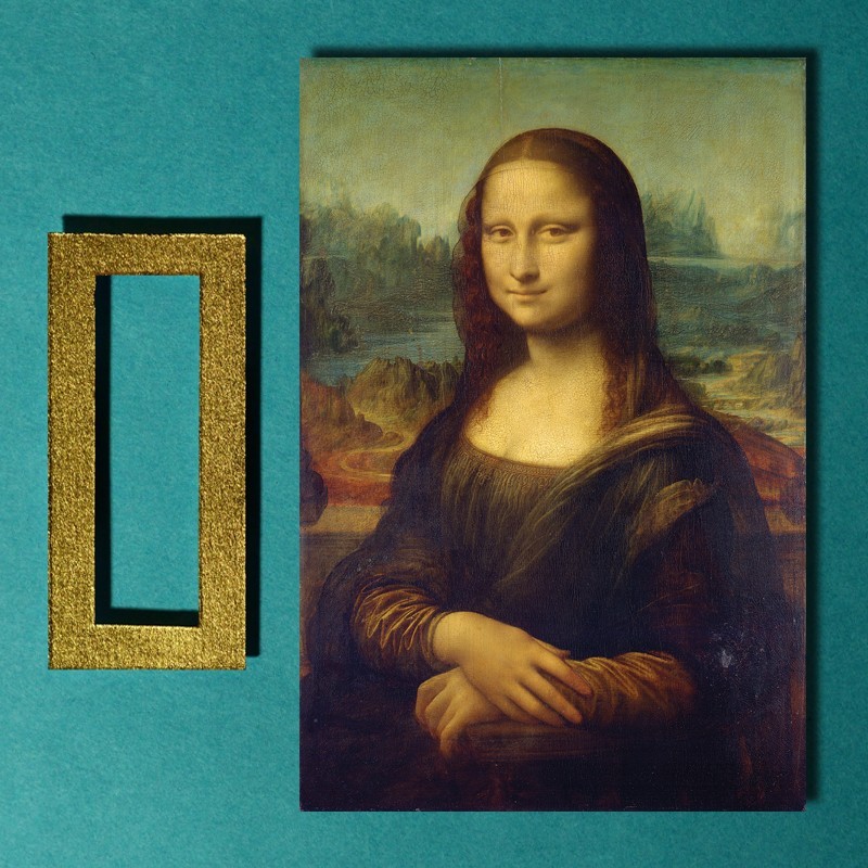Πίνακας σε καμβά Leonardo da Vinci - Mona Lisa
