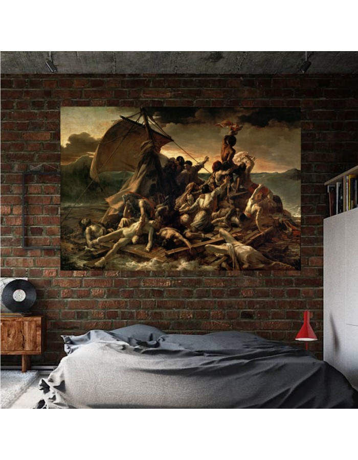 Πίνακας σε καμβά με J.L.T.GERICAULT LABAL SADELAMEDUSA