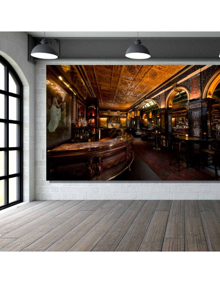 Πίνακας σε καμβά με MARBLE BARS PAINTING