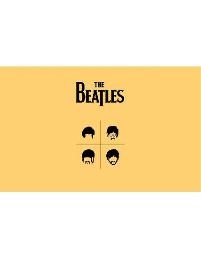 Πίνακας σε καμβά με μουσική με τους Beatles
