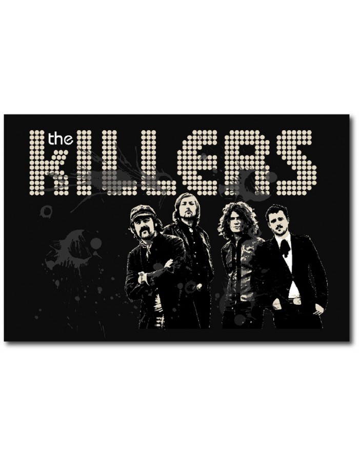 Πίνακας σε καμβά με μουσική The Killers