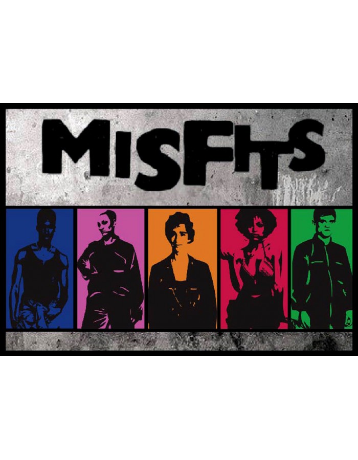 Πίνακας σε καμβά με μουσική των Misfits