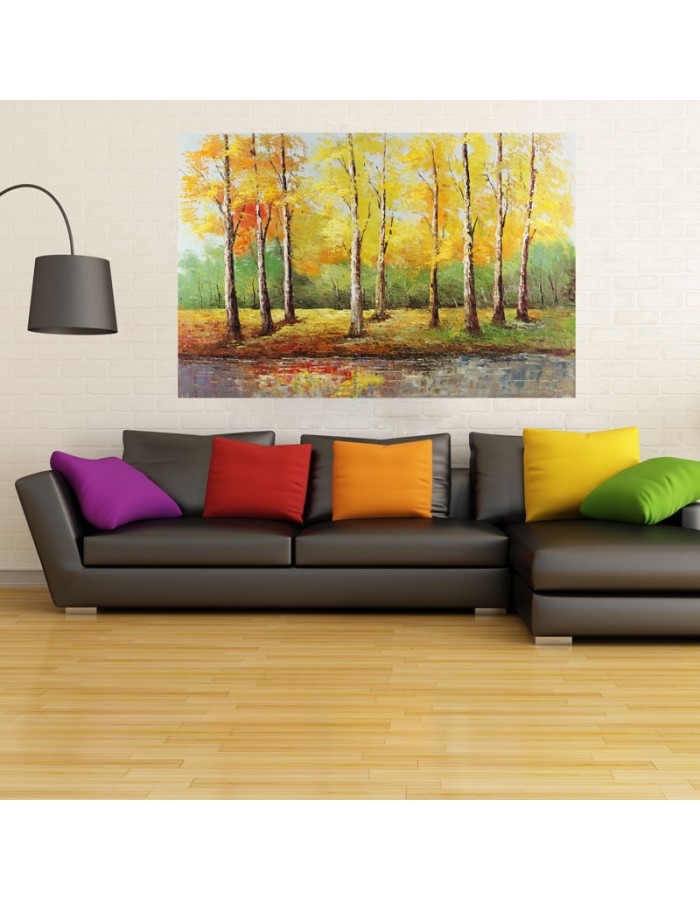 Πίνακας σε καμβά με TREES