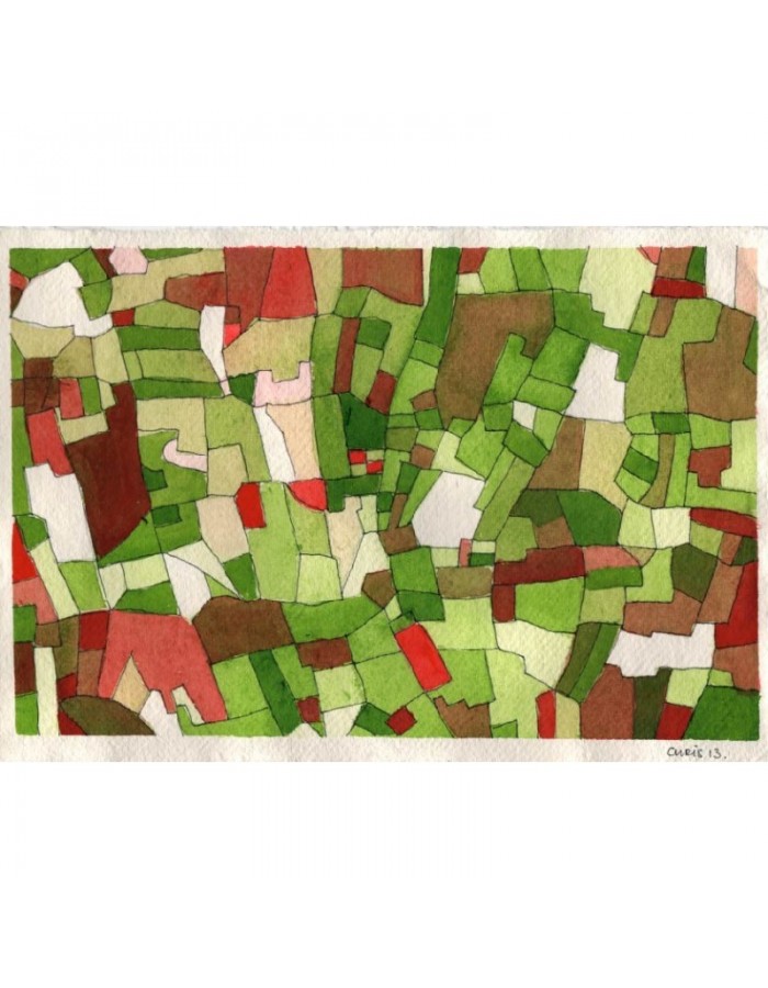 Πίνακας σε καμβά με Ζωγραφική Abstract canvas