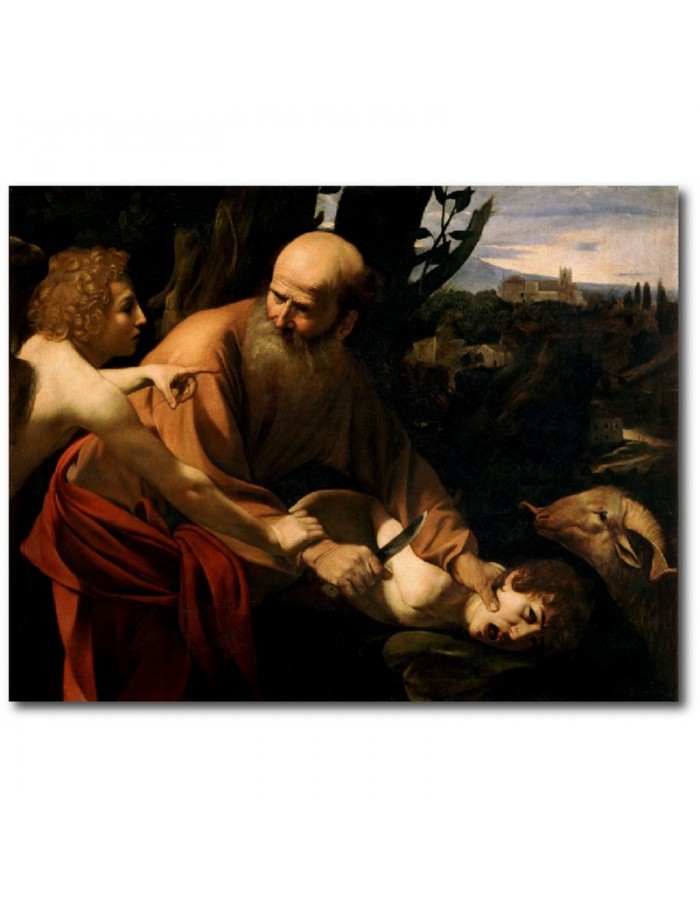 Πίνακας σε καμβά με Ζωγραφική Caravaggio Sacrifice of Isaac