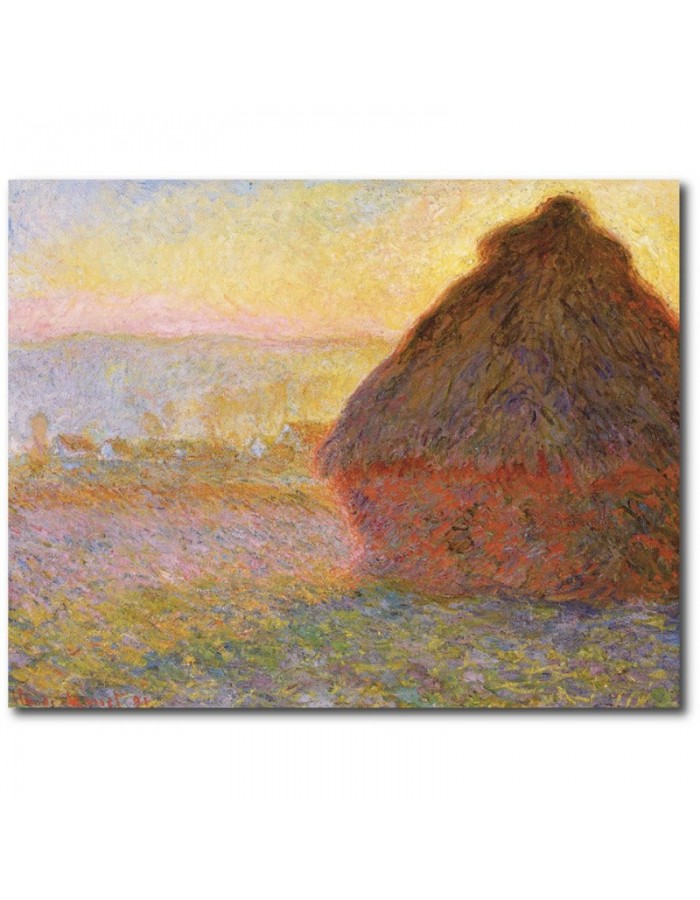 Πίνακας σε καμβά με Ζωγραφική Claude Monet Graystak