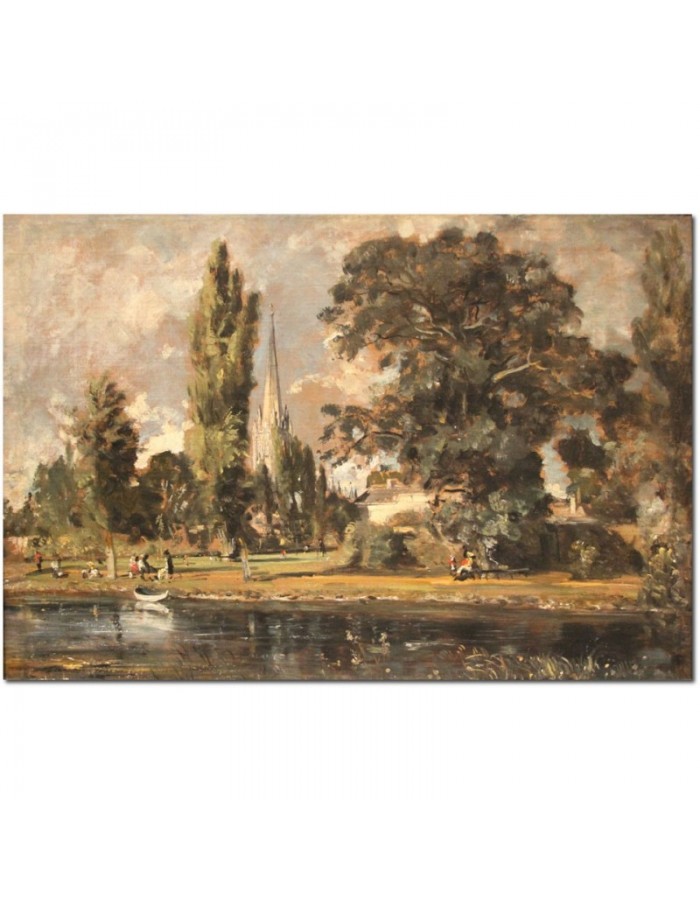 Πίνακας σε καμβά με Ζωγραφική Claude Monet Landscape