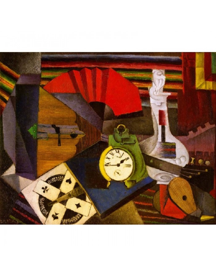 Πίνακας σε καμβά με Ζωγραφική Diego Rivera The Alarm Clock