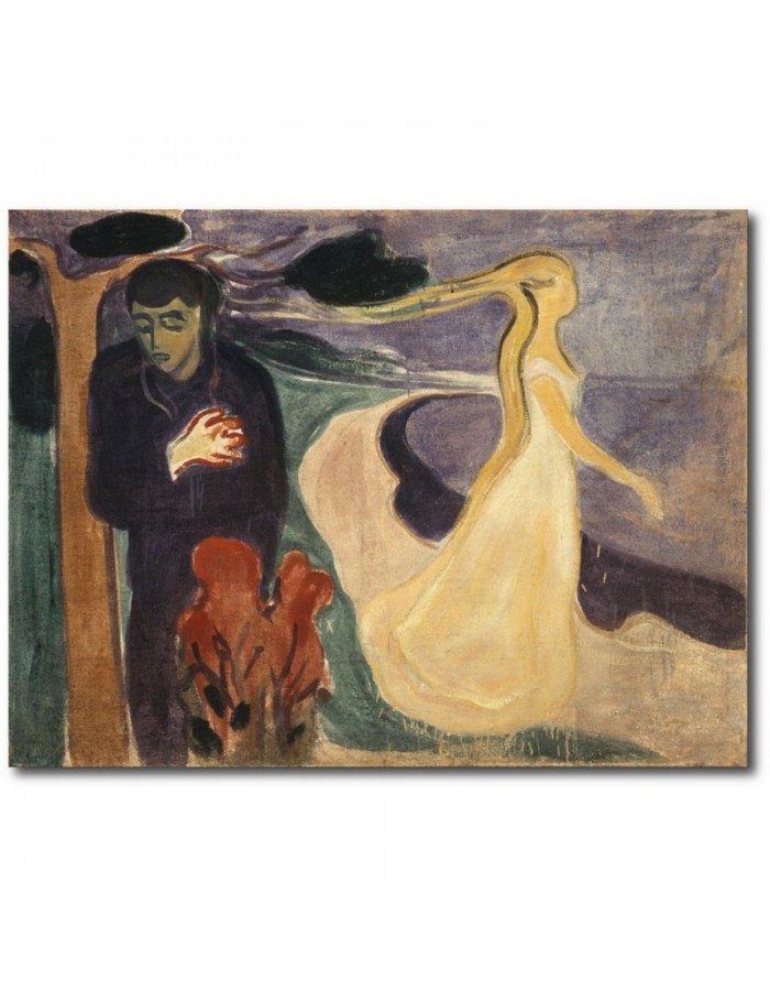 Πίνακας σε καμβά με Ζωγραφική Edvard Munch Separation