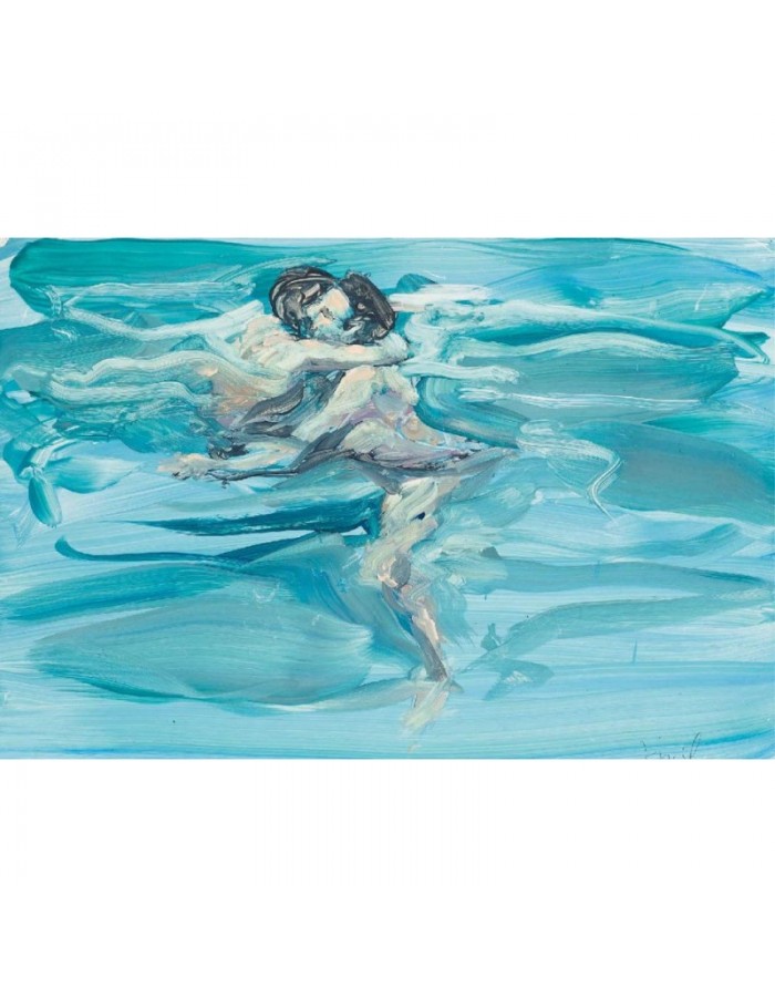 Πίνακας σε καμβά με Ζωγραφική Eric Fischl Swimming Lovers