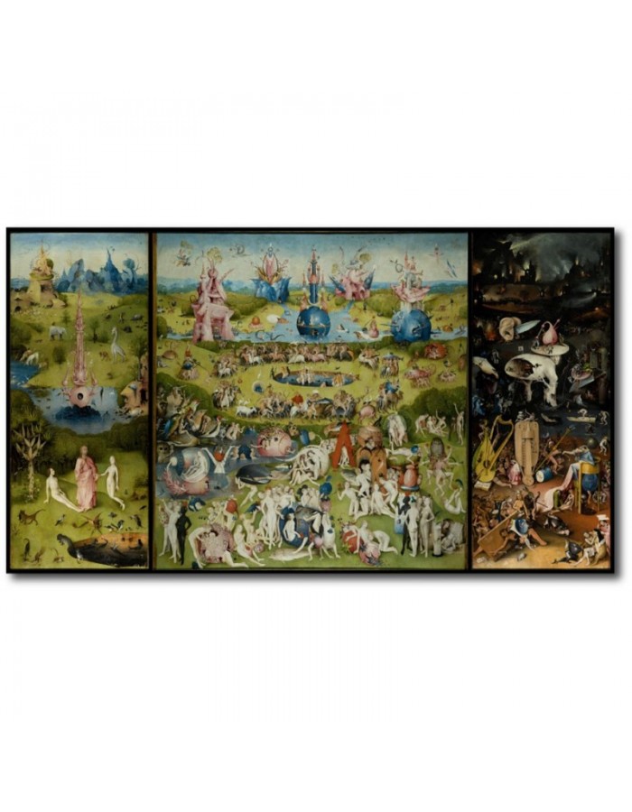 Πίνακας σε καμβά με Ζωγραφική Hieronymus Boch The garden of delights