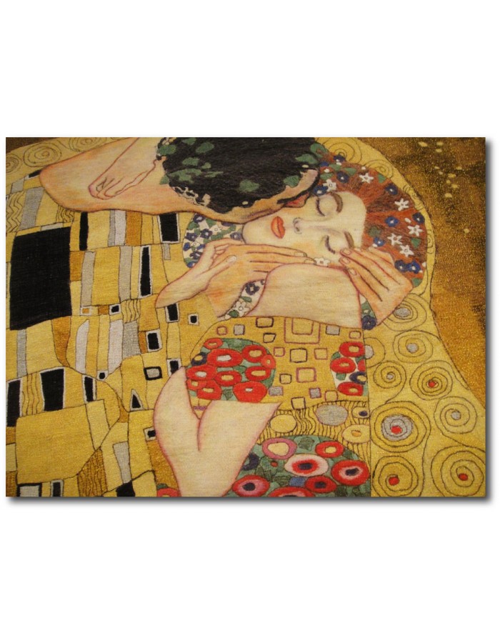 Πίνακας σε καμβά με Ζωγραφική Klimt The Kiss