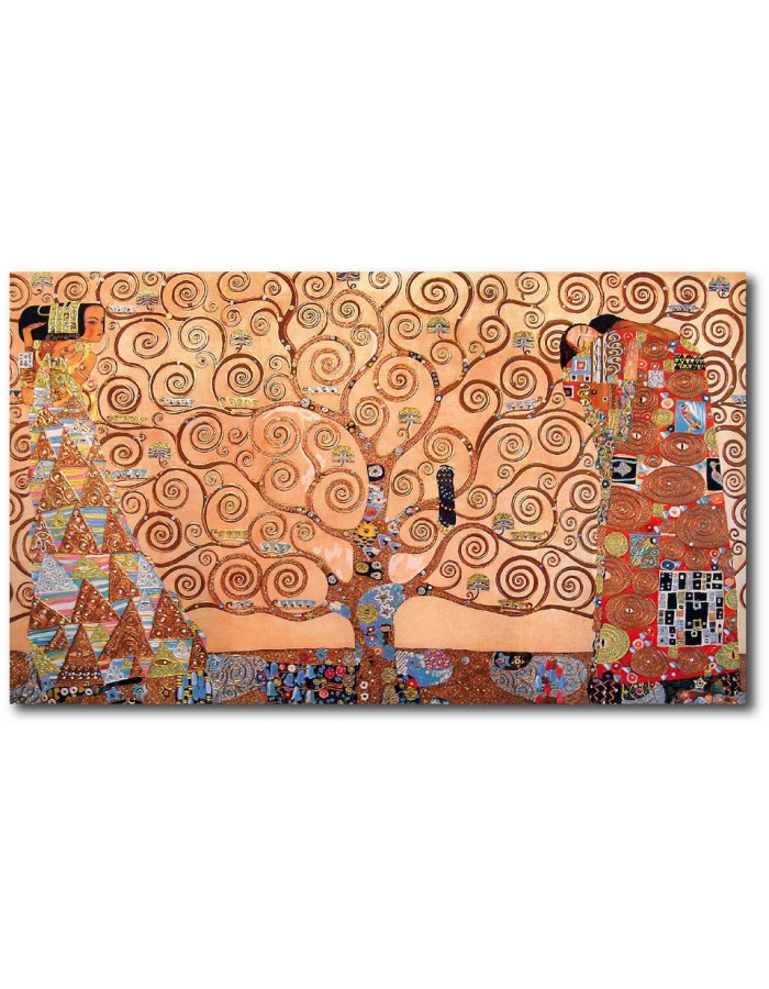 Πίνακας σε καμβά με Ζωγραφική Klimt The Tree of Life