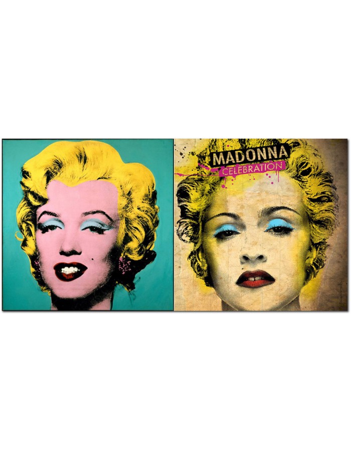 Πίνακας σε καμβά με Ζωγραφική Madonna Marilyn