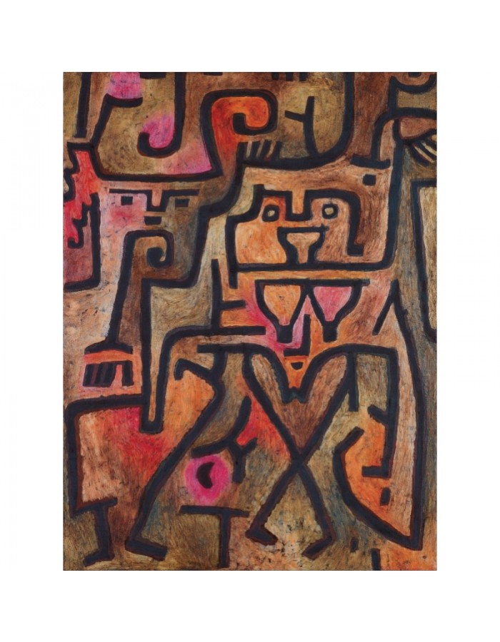 Πίνακας σε καμβά με Ζωγραφική Paul Klee Forest Witches