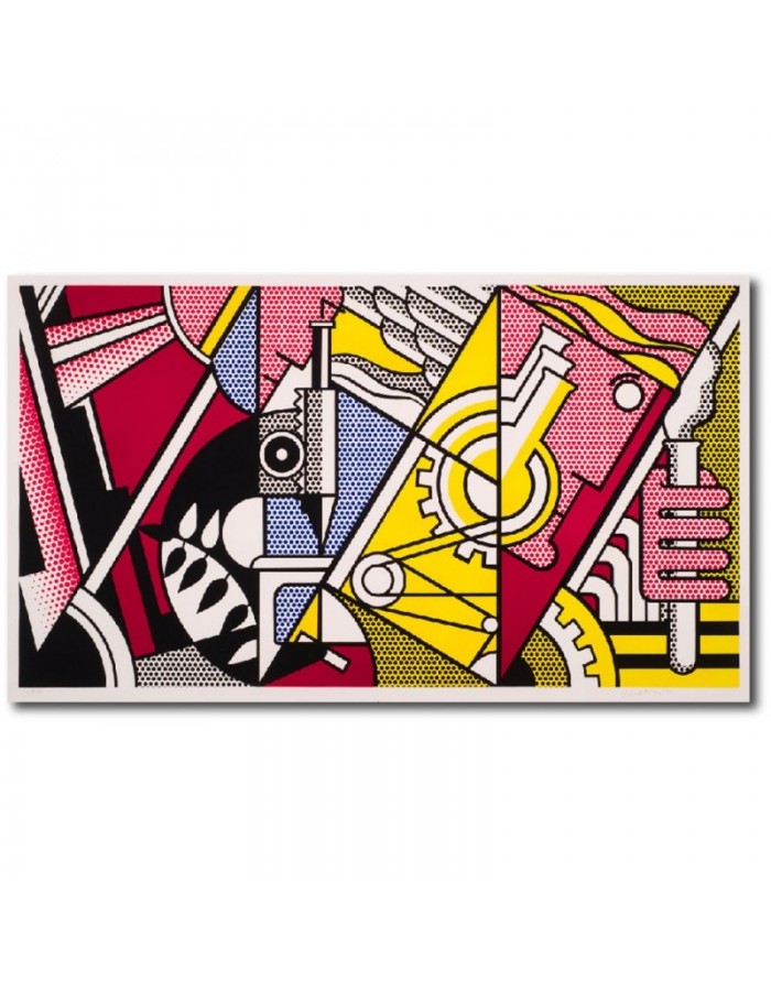 Πίνακας σε καμβά με Ζωγραφική Roy Lichtenstein