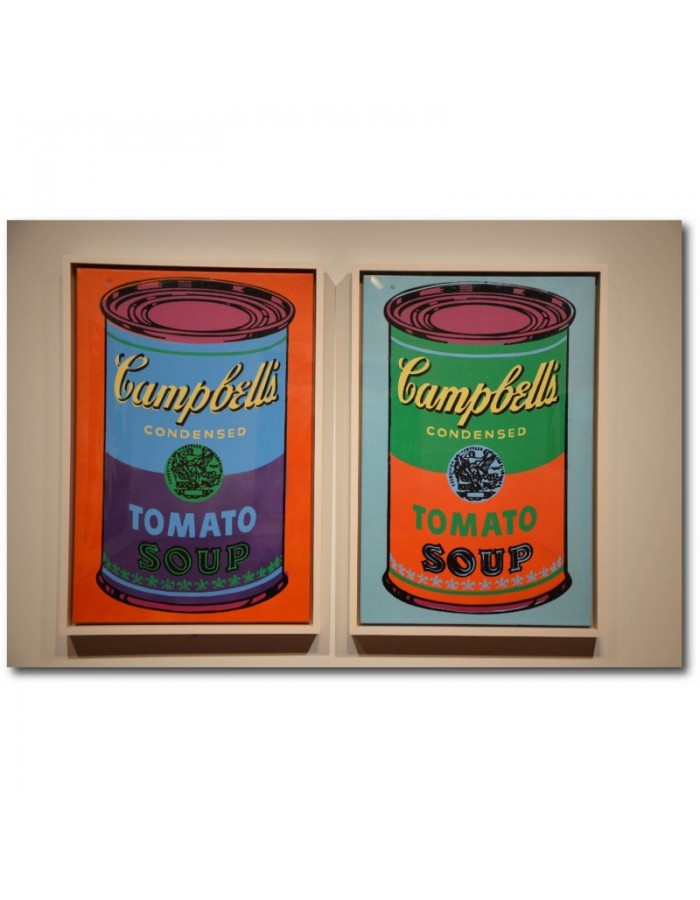 Πίνακας σε καμβά με Ζωγραφική του Andy Warhol Cambell's Soup Can