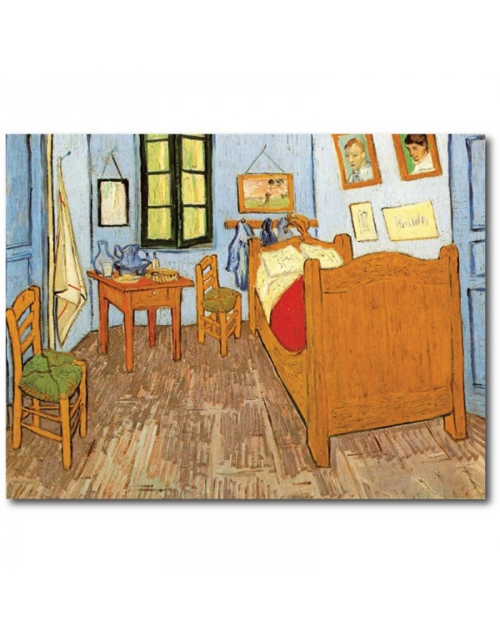 Πίνακας σε καμβά με Ζωγραφική Van Gogh Bedroom in Arles