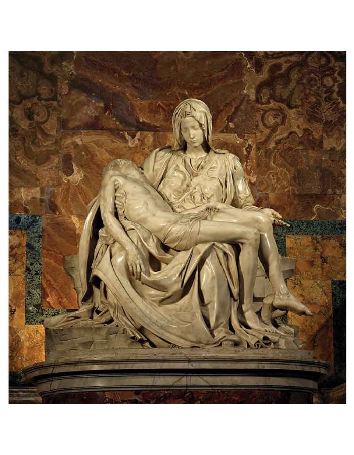 Πίνακας σε καμβά Michel - Angelo Buonarroti - Michelangelo's Pieta