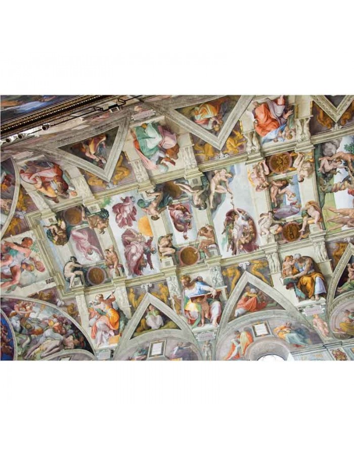 Πίνακας σε καμβά Michel - Angelo Buonarroti - Vatican Chapelle Sixtine Plafond