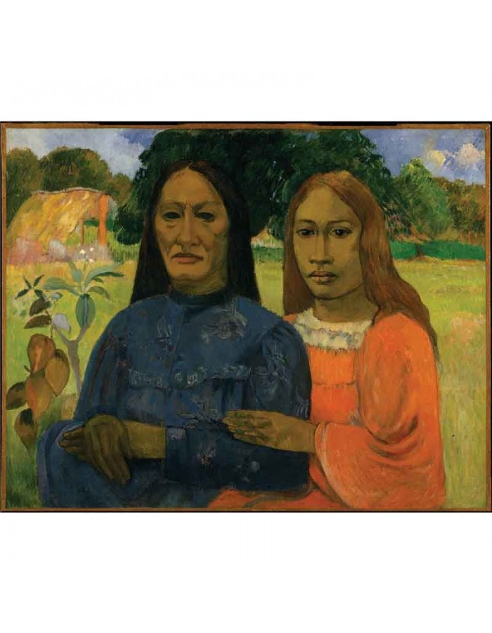 Πίνακας σε καμβά Paul Gauguin - Two Women