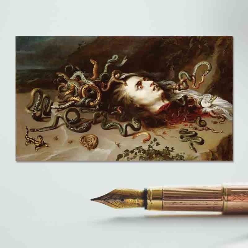 Πίνακας σε καμβά Peter Paul Rubens - Medusa