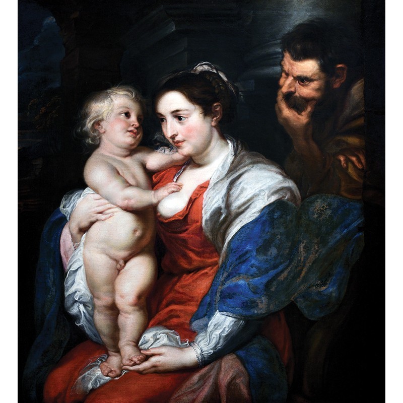 Πίνακας σε καμβά Peter Paul Rubens - The Holy Family