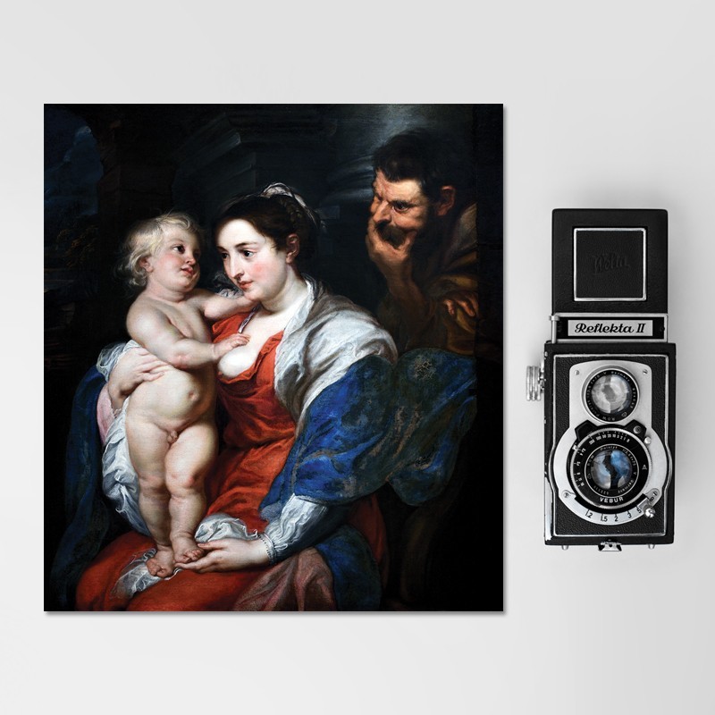Πίνακας σε καμβά Peter Paul Rubens - The Holy Family