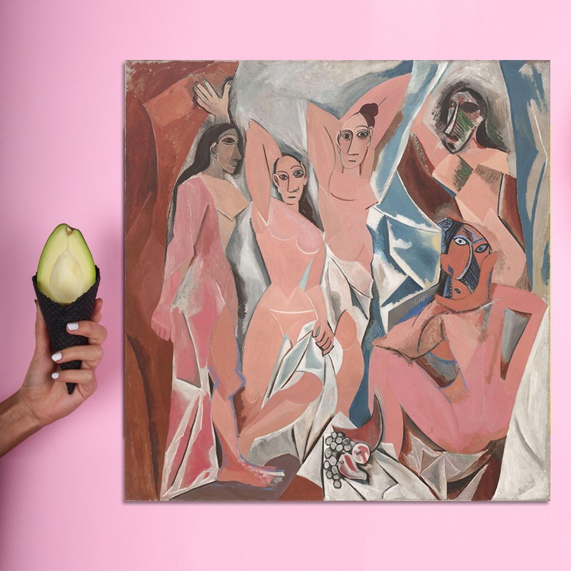 Πίνακας σε καμβά Picasso - Les Demoiselles d'Avignon