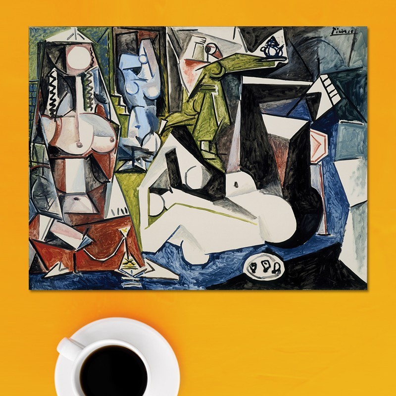 Πίνακας σε καμβά Picasso - Les Femmes d’Alger series