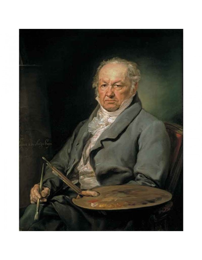 Πίνακας σε καμβά - Portrait of Goya by Vicente López Portaña