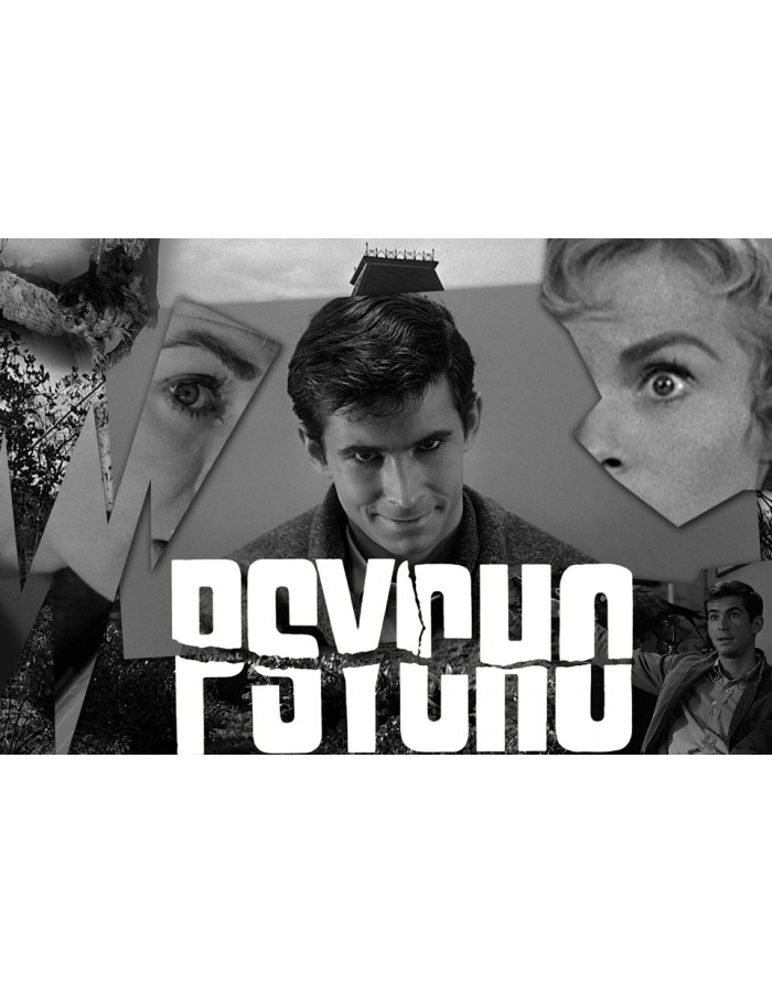 Πίνακας σε καμβά Psycho classic