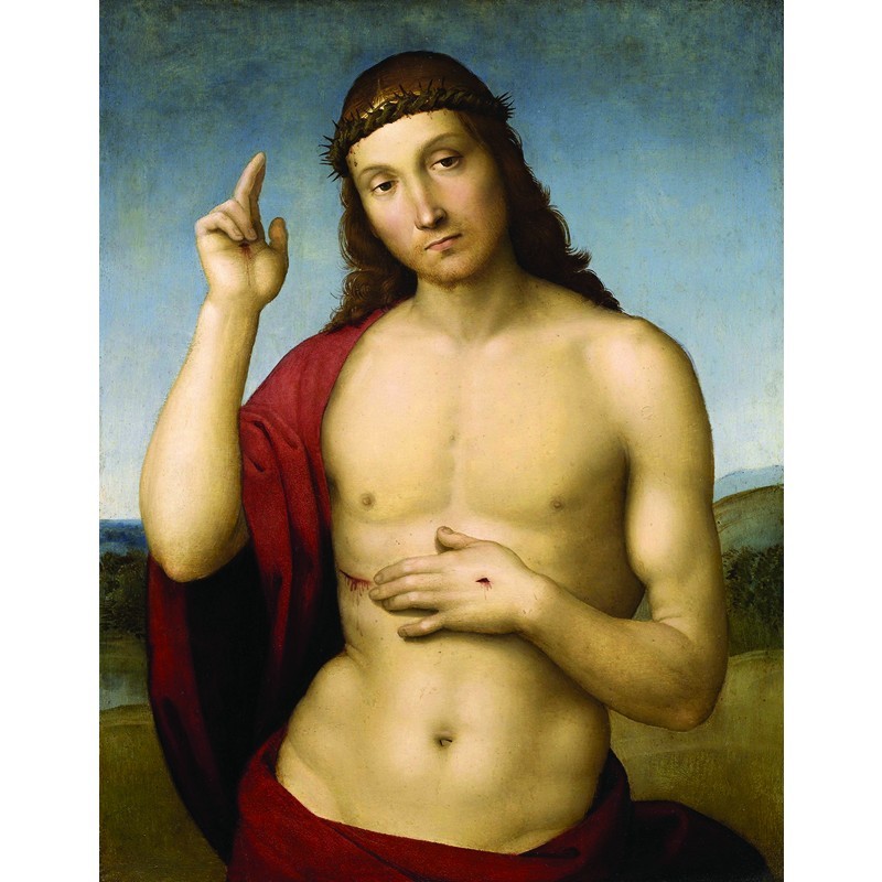 Πίνακας σε καμβά Raffaello - Christ Blessing