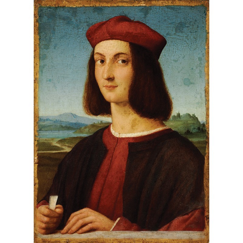 Πίνακας σε καμβά Raffaello - Portrait of Pietro Bembo