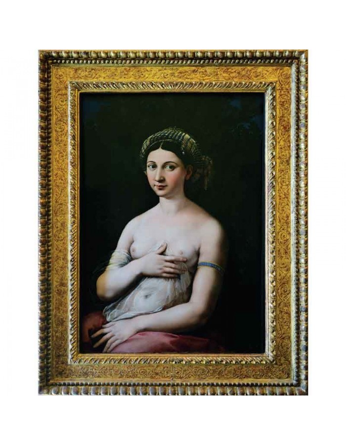Πίνακας σε καμβά Raffaello Sanzio da Urbino - La Fornarina - Raphael's mistress