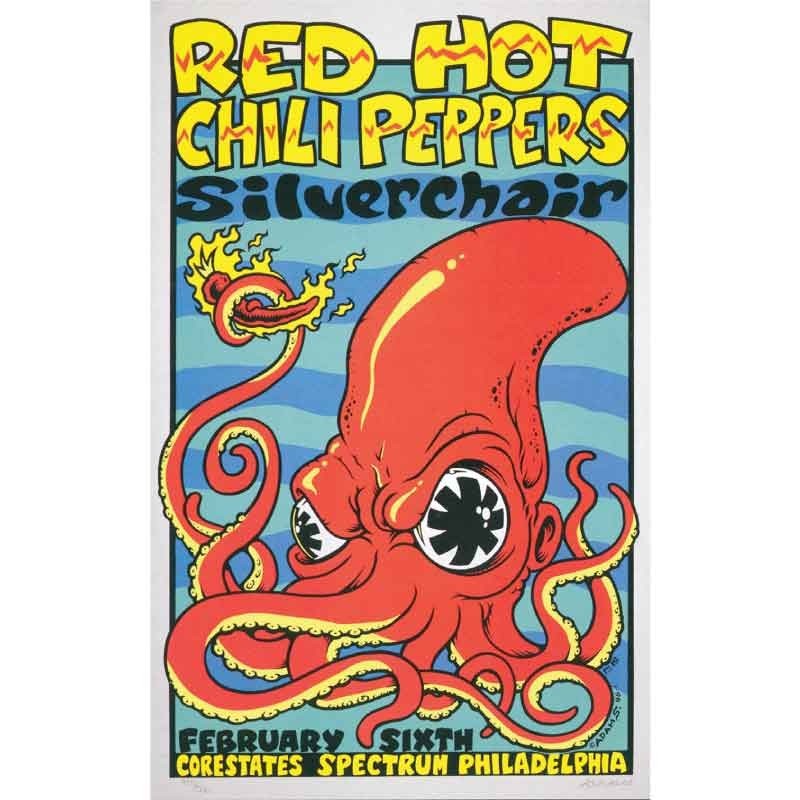 Πίνακας σε καμβά Red Hot Chilli Peppers Poster