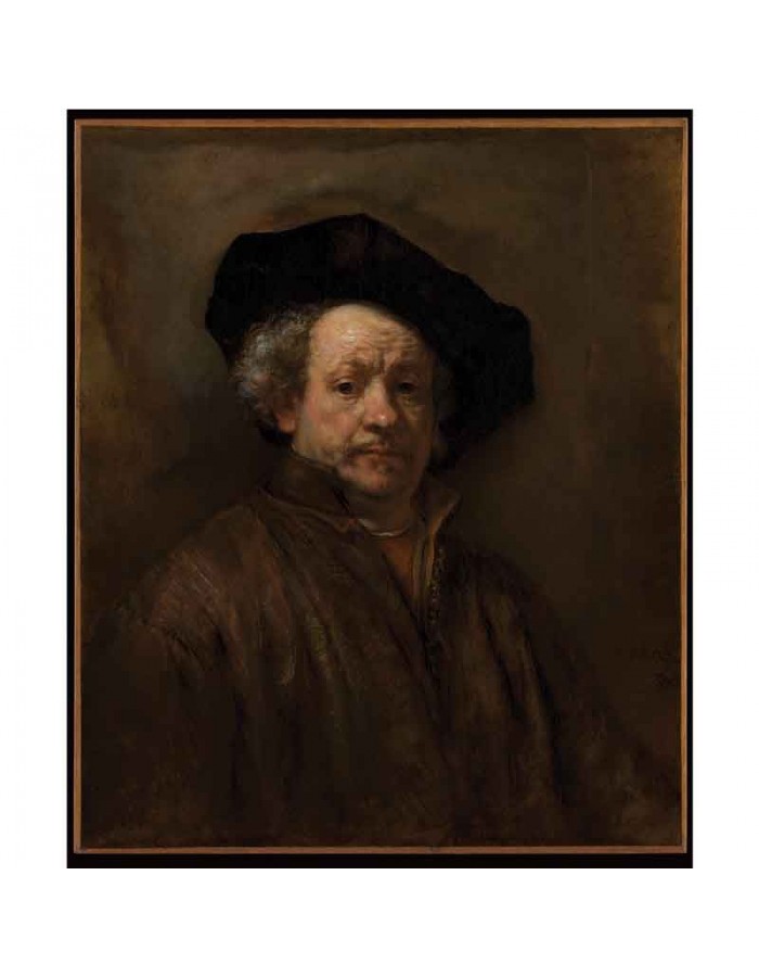 Πίνακας σε καμβά Rembrandt van Rijn - Self Portrait