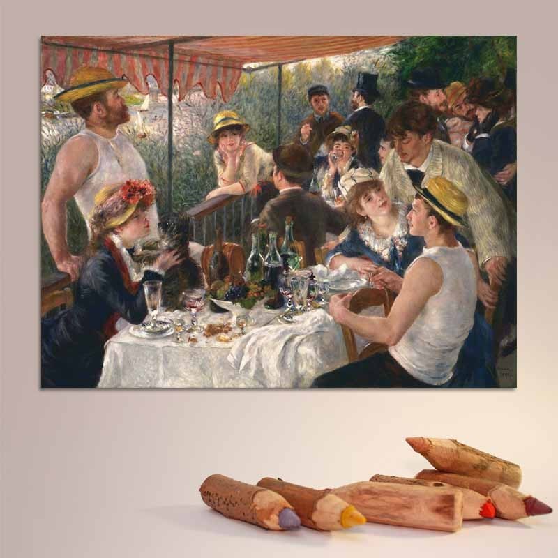 Πίνακας σε καμβά Renoir - Luncheon of the Boating Party