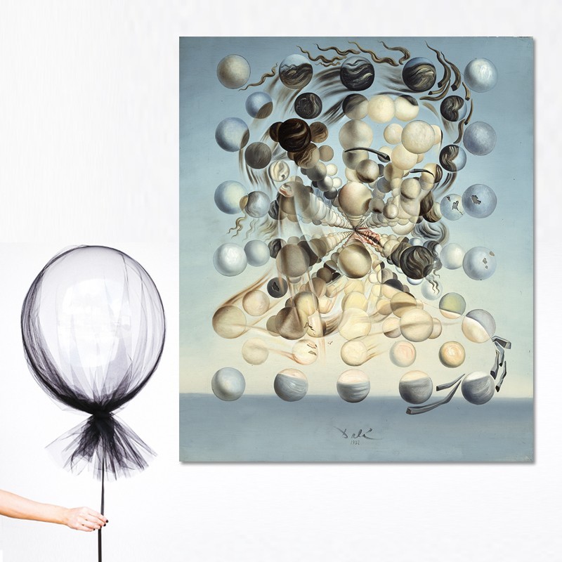 Πίνακας σε καμβά Salvador Dali - Galatea of the Spheres