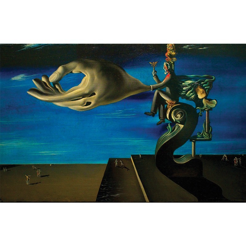 Πίνακας σε καμβά Salvador Dali-The hand