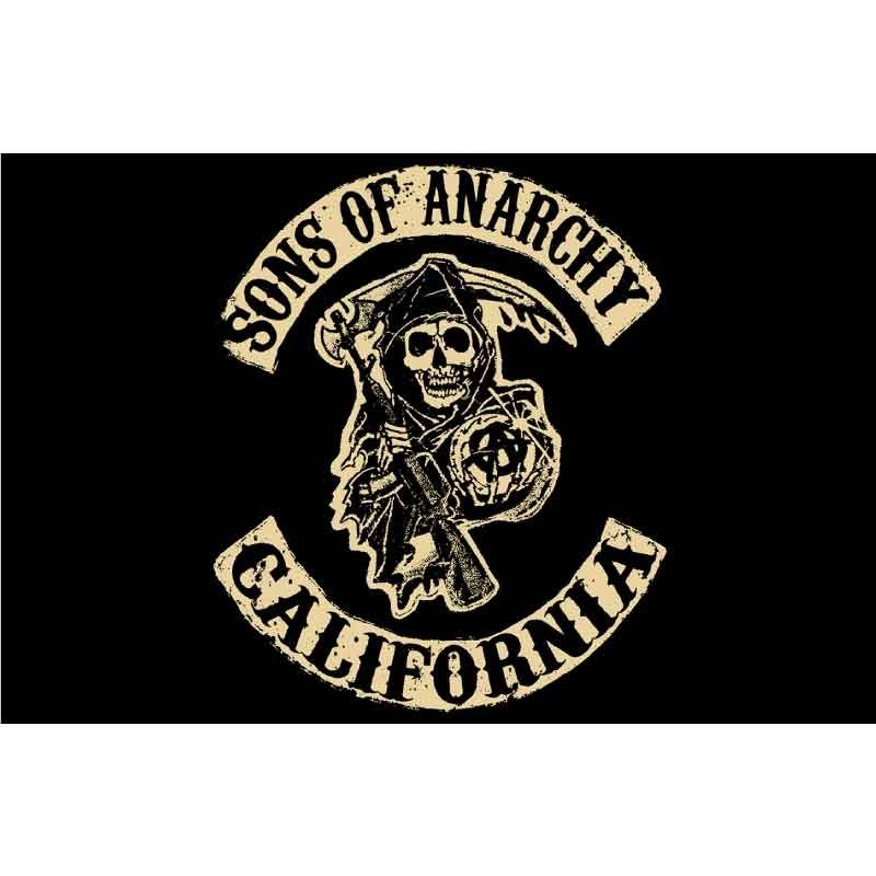 Πίνακας σε καμβά Sons of Anarchy Logo